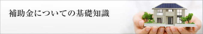 補助金についての基礎知識